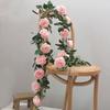 Artificial Peony Vine Winding Vine Wholesale Artificial Flower Rose Rattan Home Wedding Background Decorations Arrangement