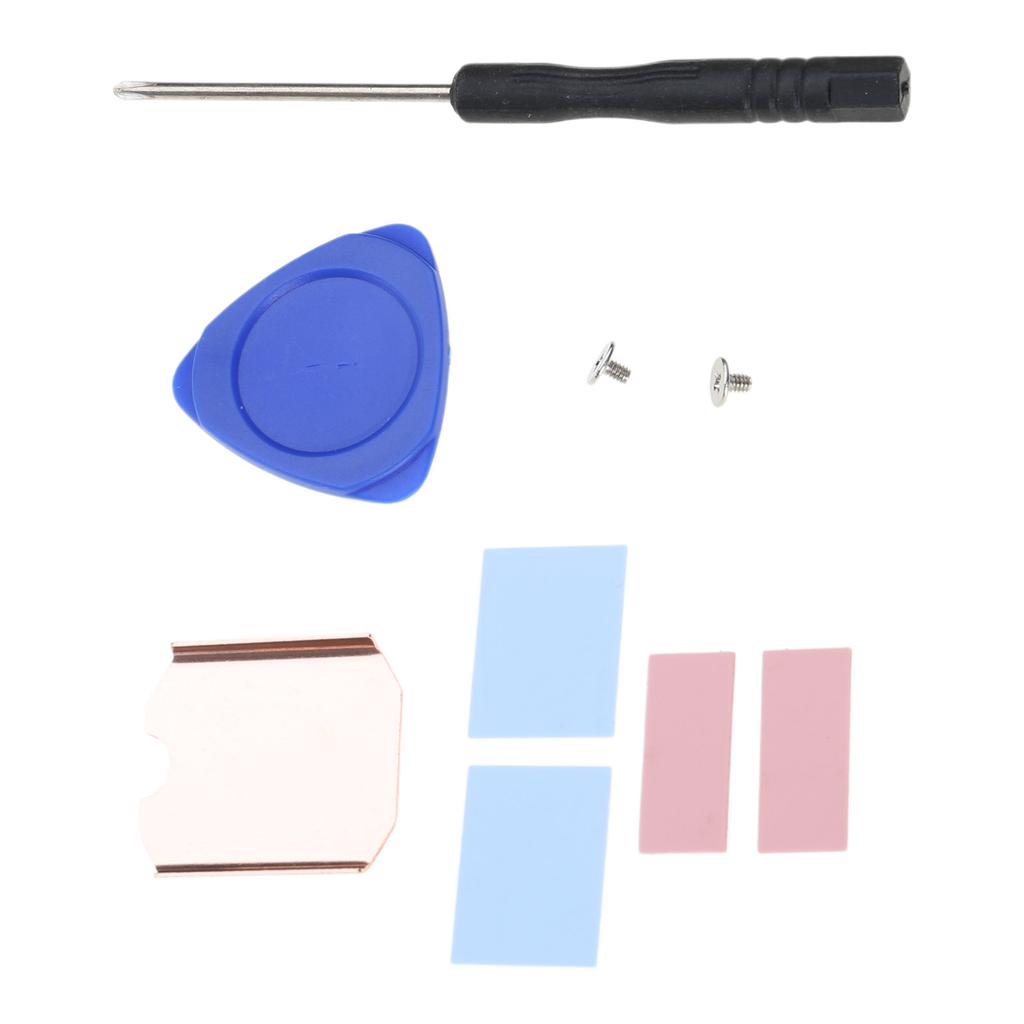 Медные термопрокладки для Steam Deck 2230 SN740 Охлаждение радиатора Медный лист Теплопроводность Пластина-охладитель