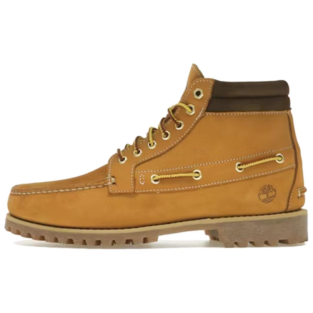 Timberland 7-Eye Authentic Mid Lace-Up Boot Wheat Unisex Sneakers Tan TB0A2N4C-754