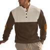 Men's Standing Collar Sweatshirt Is Outdoor Casual Sweaters Tops