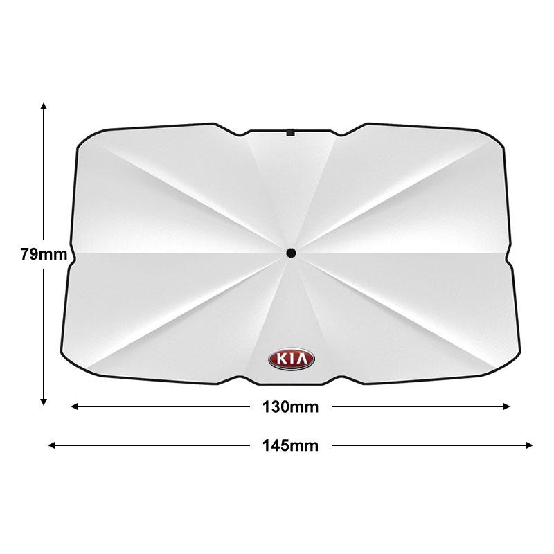 1Pcs 2025 Fashion New Car Windshield Sunshade Umbrella Protector Parasol Foldable For KIA Cerato Sportage R K2 K3 K5 Sorento Sportage R Rio Soul