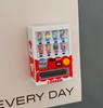 Miniature Vision Chart Light Sign Fridge Magnet Convenience Store Beverage Vending Machine Hole Board Magnetic Stick-On Decals