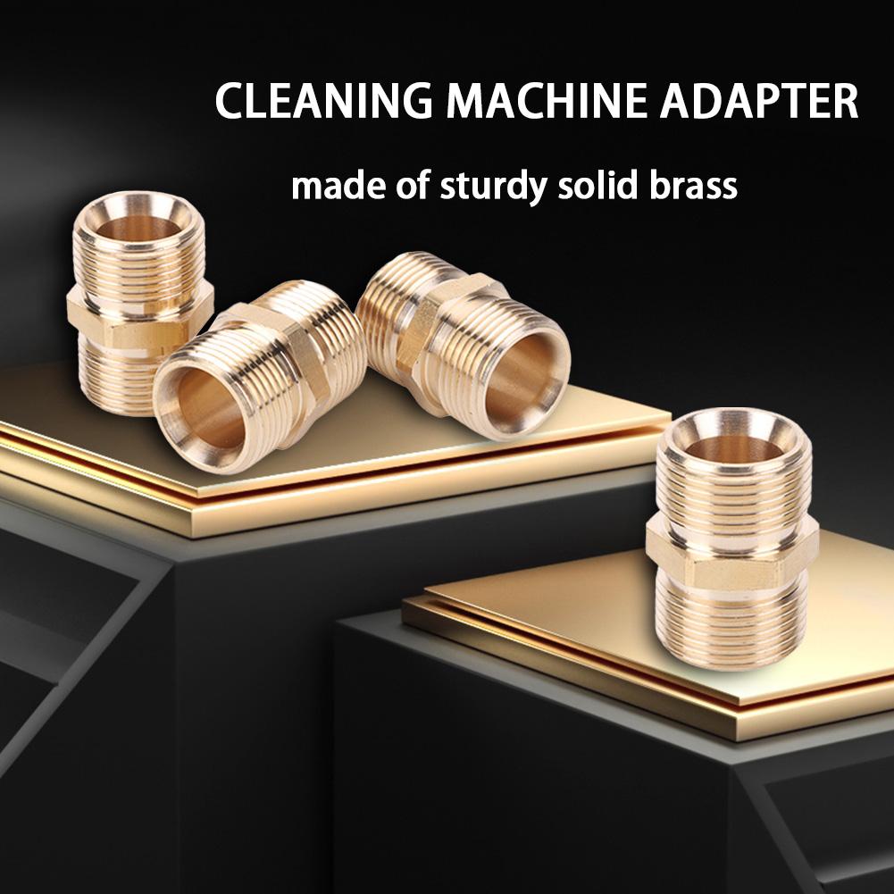 Соединительный элемент для шланга пистолета высокого давления, медный фитинг для шланга M22 с резьбой 14/15 мм, соединитель для шланга-распылителя для мойки высокого давления