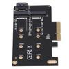 Адаптер NGFF M.2 на PCIe Поддержка NGFF B Key M Key Карта PCIe X4 с кабелем SATA 3.0 для SSD 2242 2260 2280