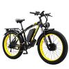 KETELES K800 Electric Bicycle 2*1000 Motors, 48V 23Ah Battery, 26*4.0 Inch Fat Tire, Hydraulic Disc Brake, Off-Road E-Bike