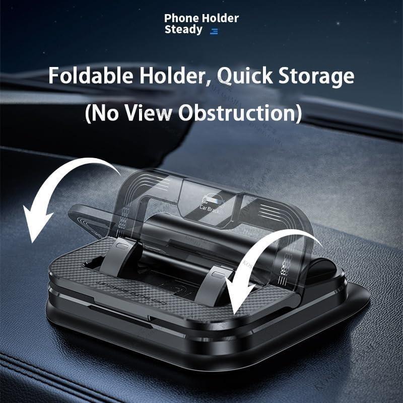 Car Phone Mount Universal Dashboard 360 Degree Rotation Phone Stand Mobile Phone Holder With Number Plate Car Accessories