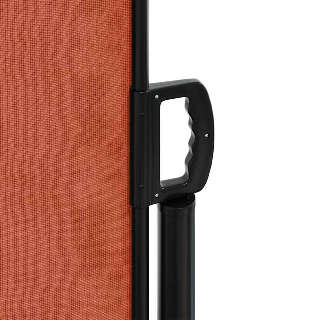 Retractable Side Awning Terracotta Red 160 x 1200 cm