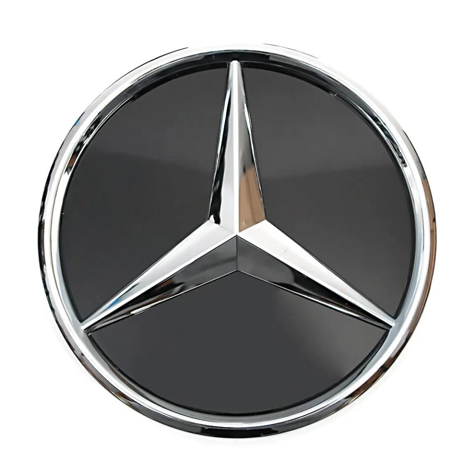 AABGV1 1pcs Badge 3D Front Embelm for Mercedes benz AMG A B C E CLA CLS SLK GL GLK GLA G R V VITO GLE GLC GLS