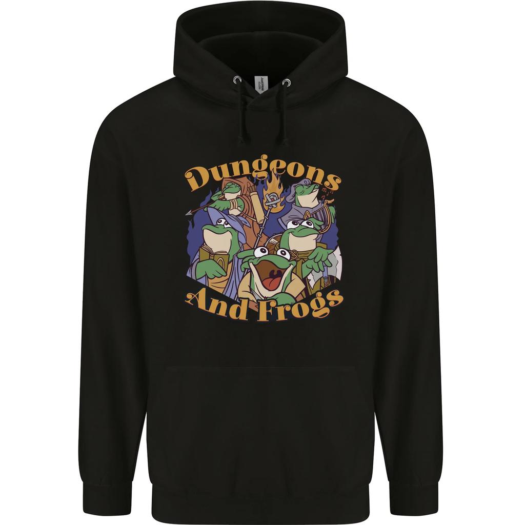 Dungeons & Frogs Role Play Games RPG hoodie