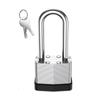 1 шт. Прочный закаленный стальной Security Outdoor Замок Тысячеслойный Heavy Duty Навесной замок с длинной дужкой Навесные замки с ключом