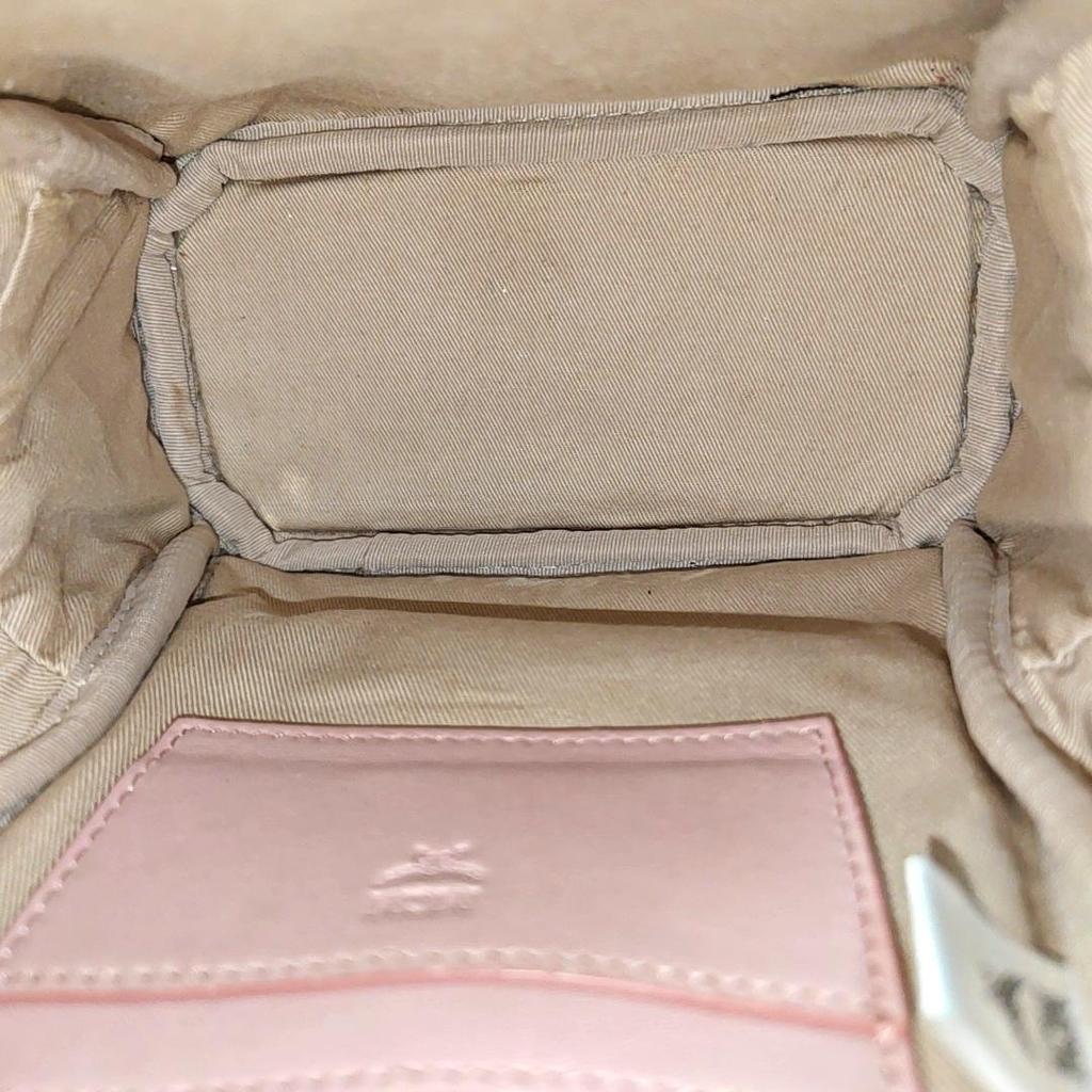 [Pre-Owned] Studded Monogram Coated Canvas And Faux Leather Backpack Small - Fair #IQDF3N