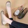 Новая весенне-летняя модная и повседневная женская обувь из 100% натуральной дышащей кожи на плоской подошве
