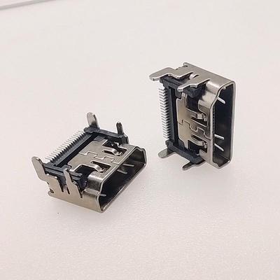 Разъем HDMI мама SMD AF19PIN для монтажа на плату