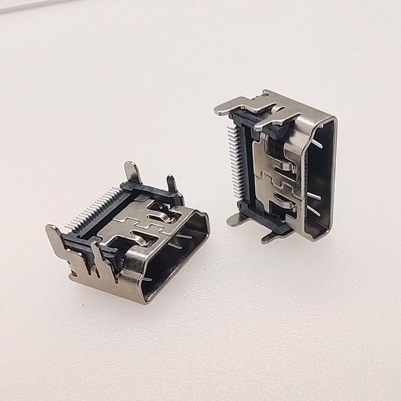 Разъем HDMI мама SMD AF19PIN для монтажа на плату