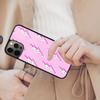Преппи звезды молния розовый Магнитный чехол для телефона ДЛЯ APPLE iPhone 17 Air 16 14 13 12 Pro Max 15 Plus Беспроводная крышка MagSafe