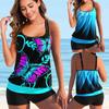 Swimwear Women Swimsuits Bathing Suit Bikinis Beachwear Print Sexy Tank Two Piece 2023