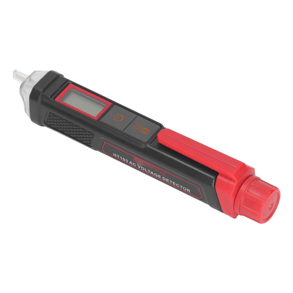 HT103 Ручка-тестер напряжения переменного тока Водонепроницаемый Звуковой световой сигнал 12?Ручка-тестер напряжения 1000 В
