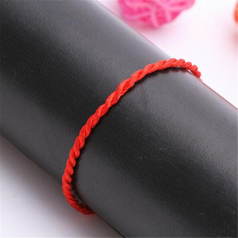 1 Pc Gift String Wristband Jewelry Lucky Bracelet Hand Rope Handmade Unisex Prepared Simple