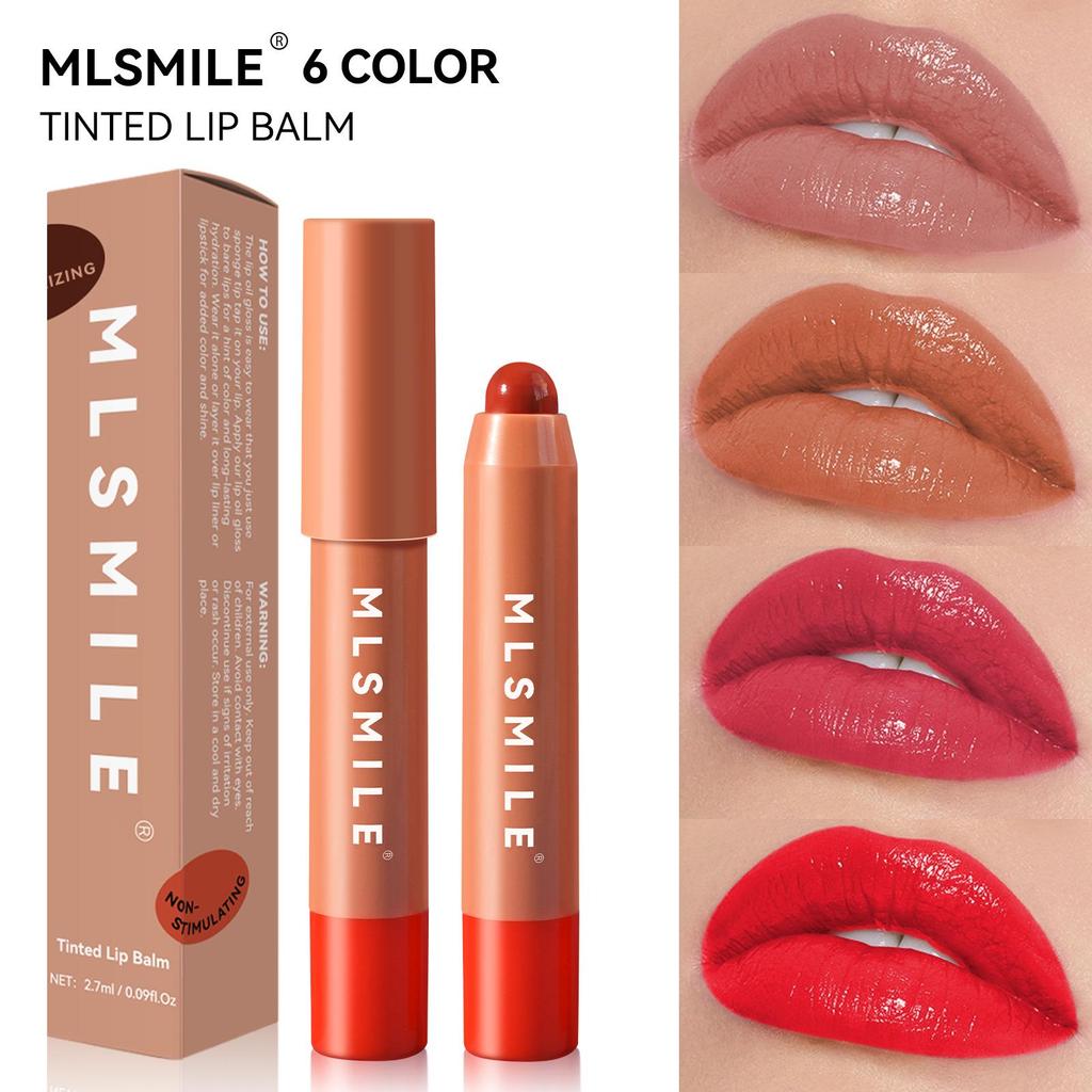 Easy-to-Apply Tinted Lip Balm: Moisturizing Lipstick and Gloss