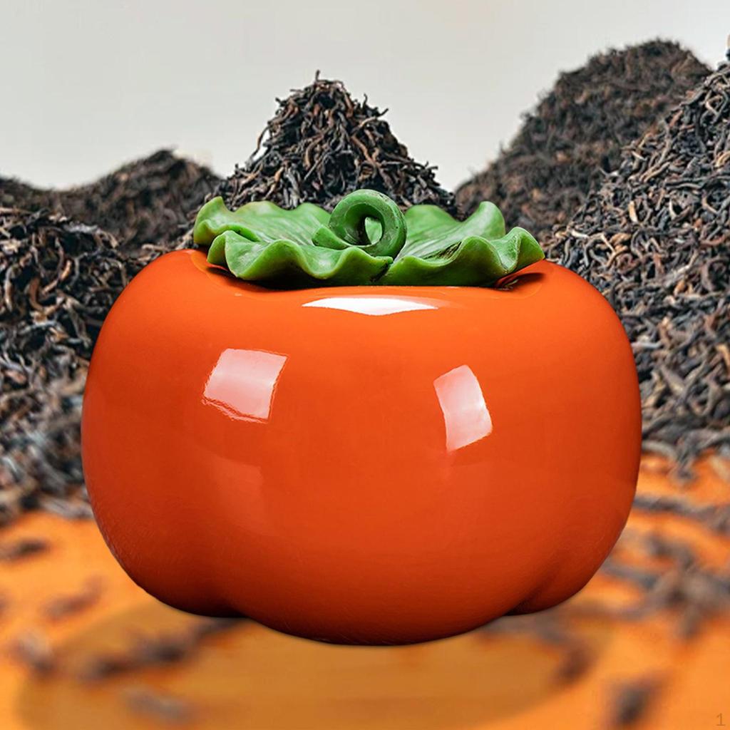 Ceramic Tea Jar ,Food Storage Jar, Tins Container ,Porcelain Pot for Coffee Spice Sugar