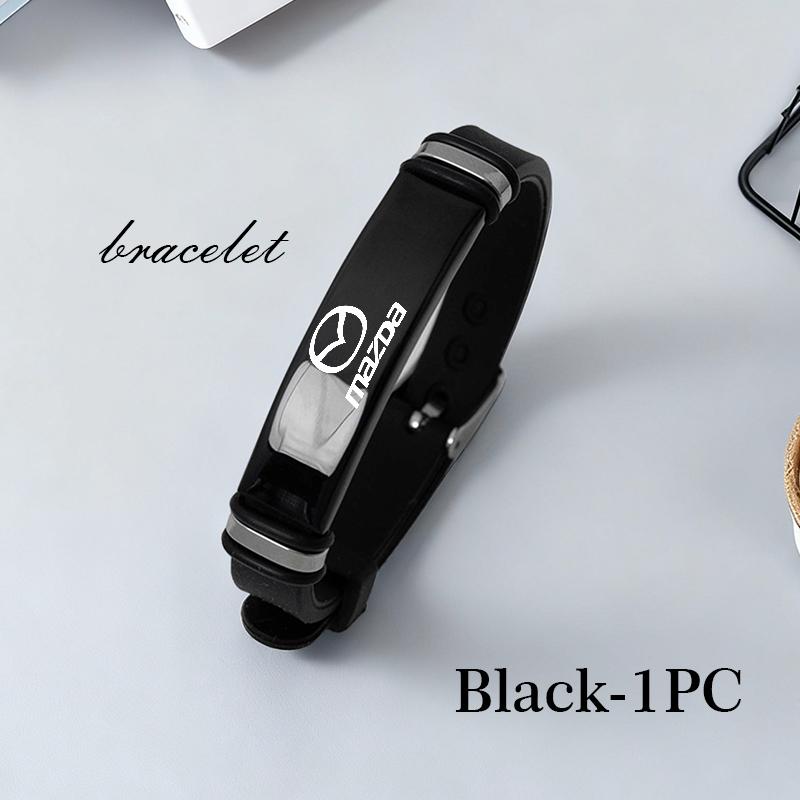 AAGC1 For Mazda Car Logo Custom Bracelets Wirstband Stainless Steel For Men Axela Speed 6 CX3 CX4 CX5 CX7 CX8 CX9 MS Demio