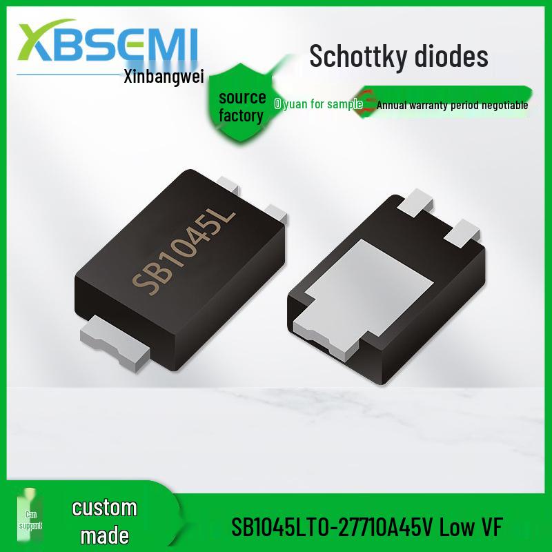 SB1045L 10A 45V TO-277 Low Dropout Schottky Diode with Processing and Customization Options