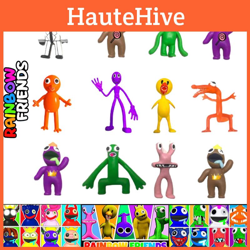 Roblox Радужные друзья Фигурка Игрушка Модель Прочная Красочная Топпер для торта Украшение Для Детских Рождественских Подарков