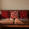 Xmas Bell Socks Santa Cushion Cover Soft Reversible Durable Pillow Cover MultiScene Use for Home Car Daily Comfort