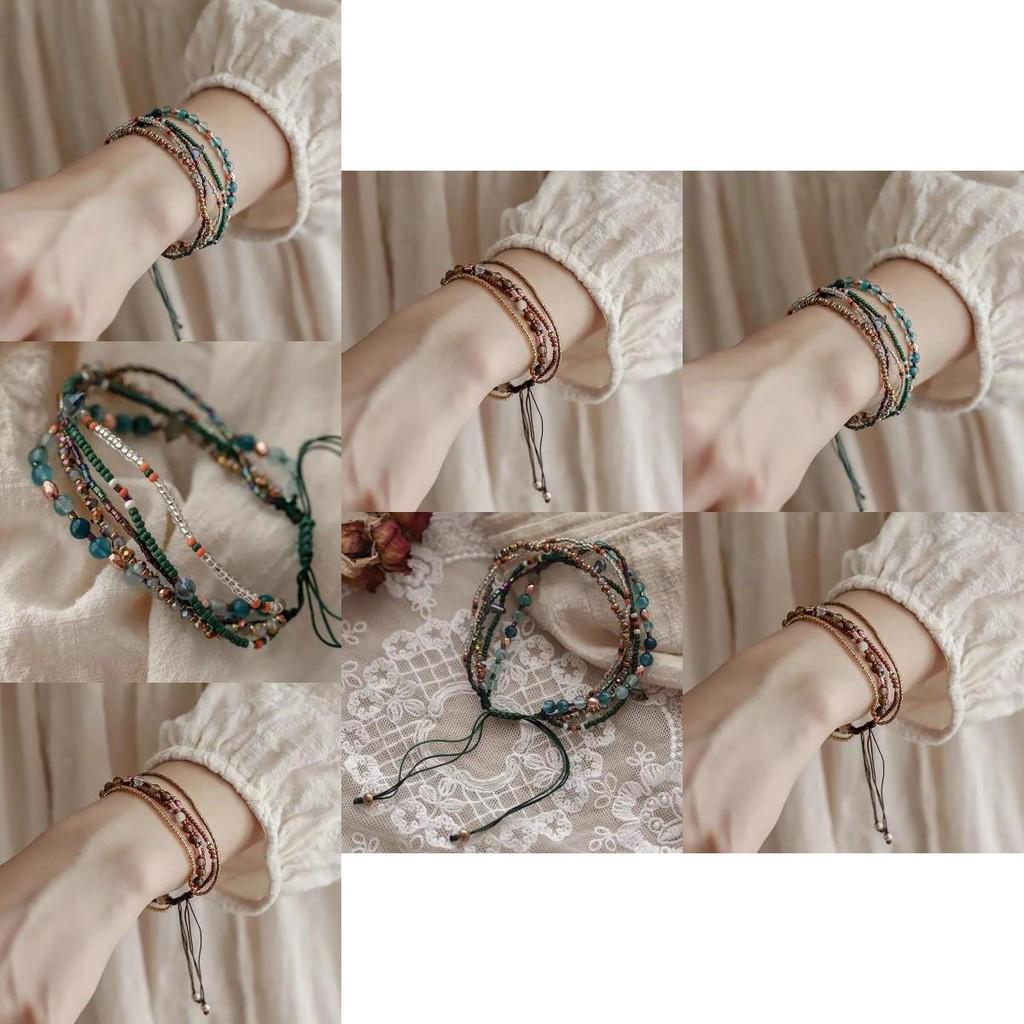 Colorful Summer Bohemian Bracelet For Women Adjustable Handcrafted Ethnic Jewelry