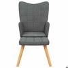 VidaXL Relaxation Chair and Stool Armchair with Footrest Living Room Chair Home Interior 327931