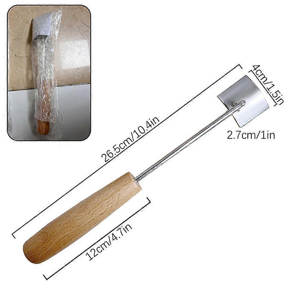 Stainless Steel Corn Peeler Long Handle Cob Stripper, Quick & Easy Kernel Remover for Kitchen BBQ Picnics