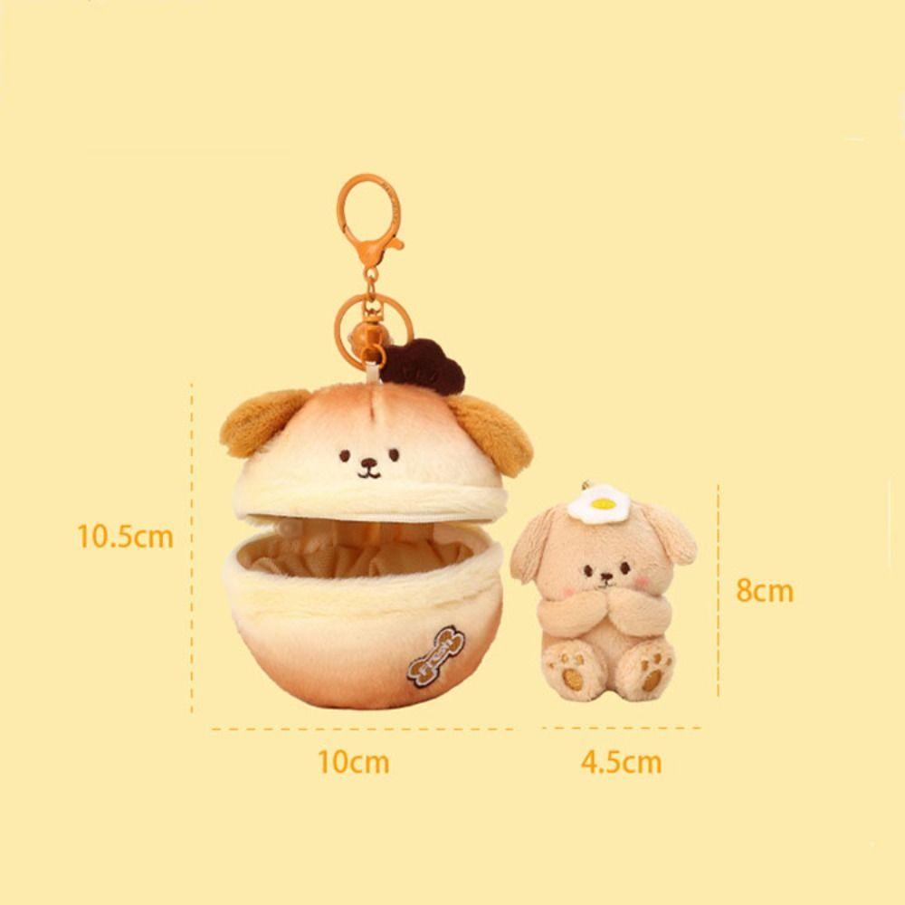 Плюшевый кулон-брелок Пушистый плюшевый зверек Креативный мини-пудель