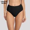 Swimming Bottom Ladies Women Bikini Bottom Lace Patchwork Swimwear Briefs High Waist