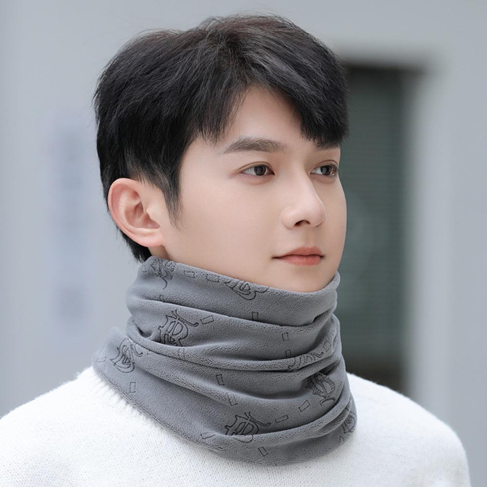 Шарфы с утолщенной подкладкой, полиэстеровый спортивный шарф, модная шапка-пуловер