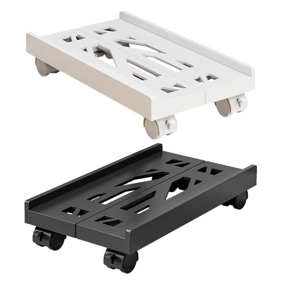 Подставка для ПК в корпусе Tower с колесиками под столом. Держатель процессора. Регулируемая стабильная подставка для мобильного компьютера для домашнего офиса.