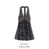 Kaslead New Arrival Women's Fashion Style Fashionable Sequins Balloon Dress 9808574