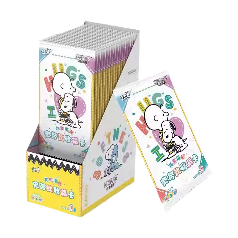 Снупи Peanuts Комиксы Официальные Коллекционные Карточки Buddy Pack Том 1 Игрушки Праздничные Подарки на День Рождения для Мальчиков и Девочек