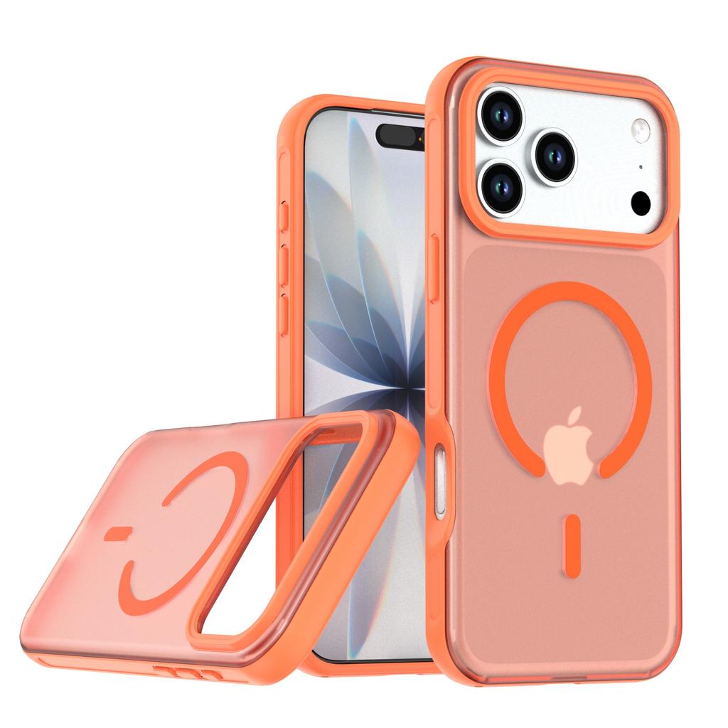 Применимый iPhone17ProMax Lafa Магнитный Держатель Чехол для Мобильного Телефона Apple 16Pro Матовый 17 Защитный Чехол