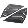 For 2018- Honda Accord JDM Carbon Fiber Color Rear Side Vent Quarter Window Louver Shutter Cover Parts
