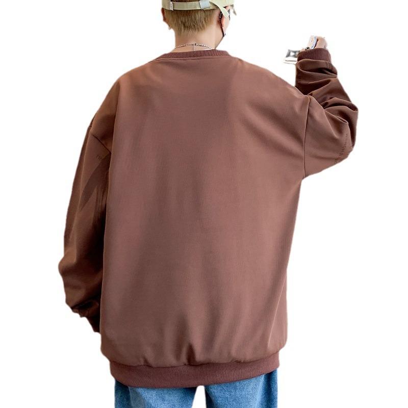 Spring Plus Size Sweater Casual Fashion Simple Loose Warm Versatile Alphabet Top