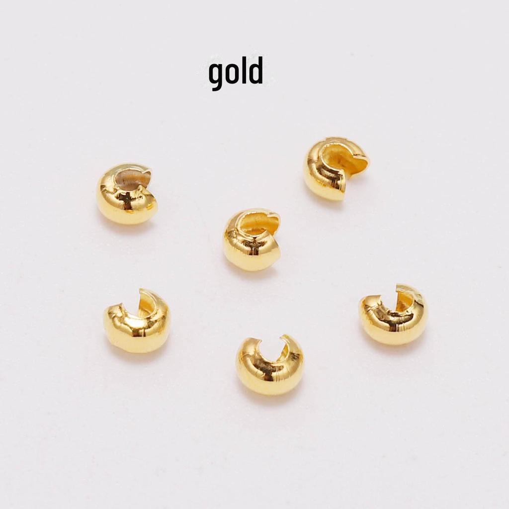 DIY ювелирные аксессуары: Разделительные бусины в форме буквы С для изготовления ожерелий