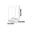 1 шт. Прозрачный акриловый дисплейный ящик для хранения, пылезащитный дисплейный шкаф, настольное хранилище, домашнее хранилище