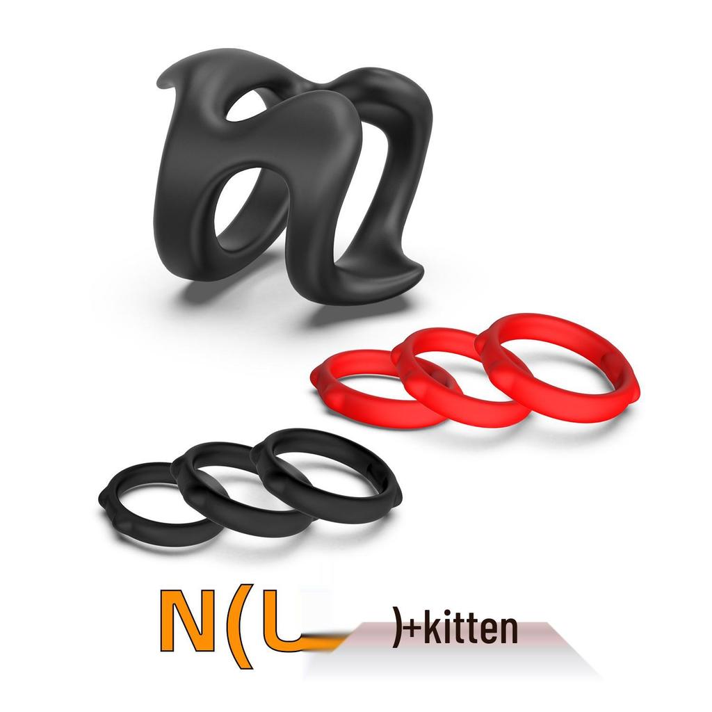 Силиконовое кольцо на член для задержки эякуляции для мужской прелюдии и ограничения