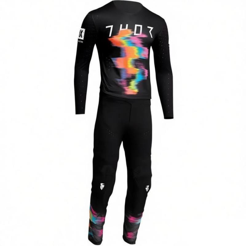 Quick-Dry Cycling Jersey Set Breathable Performance Kit Mountain Bike Downhill Riding Unisex