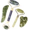 Jade Gua Sha Facial & Body Roller Massager for Full Meridian Scraping Massage.