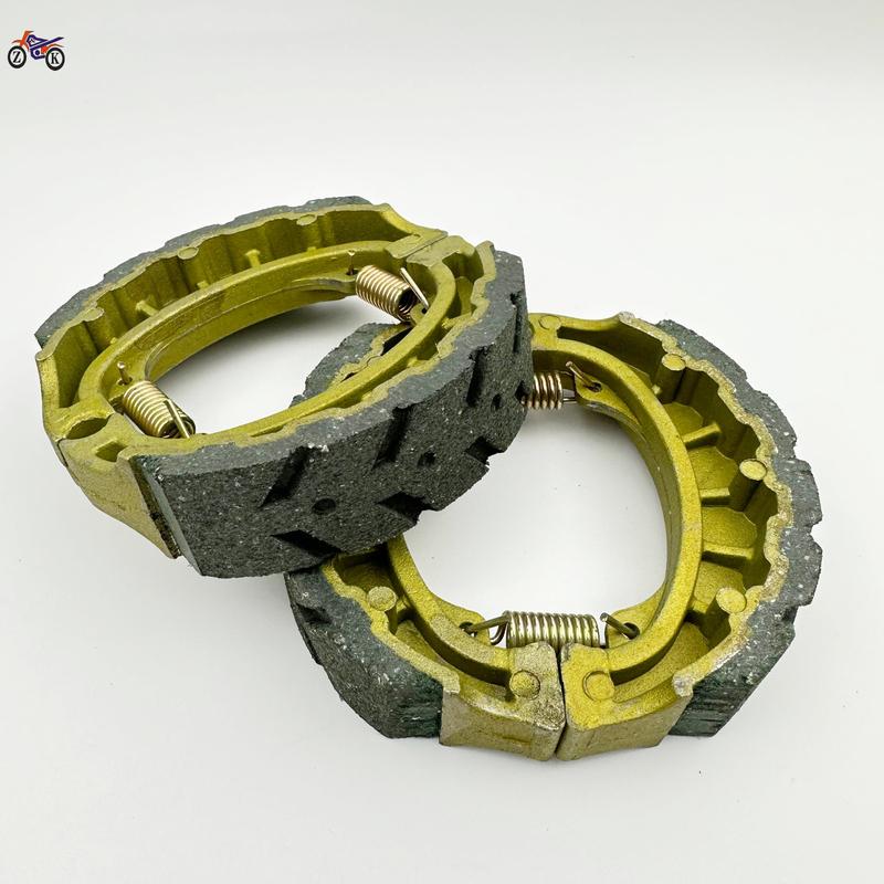 Yellow ceramic general motorcycle brake shoe brake electric motorcycle model for CG125 high quality modification