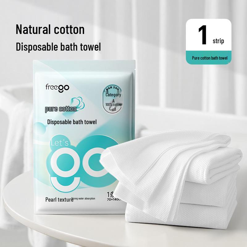 Дорожный одноразовый постельный комплект Freego: Постельное белье, пододеяльники и наволочки, банные полотенца.