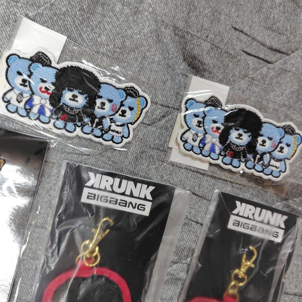 [Б/У] брелок BIGBANG KRUNK K-POP Tassel Memo Pad 9 шт.
