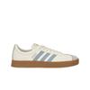 Унисекс кроссовки VL Court Classic Off White Wonder Blue кремовые золотисто-металлик JH5063
