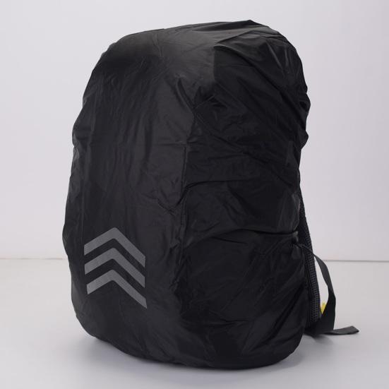 Waterproof Backpack Rain Cover with Reflective Strips Wear-Resistant UV-Proof Night Visibility Backpack Protector Cover